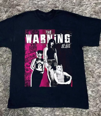 The Warning 2025 band HOT NEW black T-shirt Unisex tee All sizes 1F1806