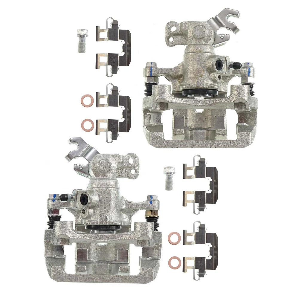 Juego de 4 pinzas de freno delanteras + traseras para Ford Fusion Mazda 6 2006-2012 Lincoln MKZ Foto 4 de 4