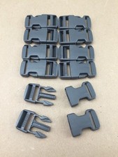  10 1" Duraflex National Green Plastic Side Release Buckle Single Adjust ShpFRE