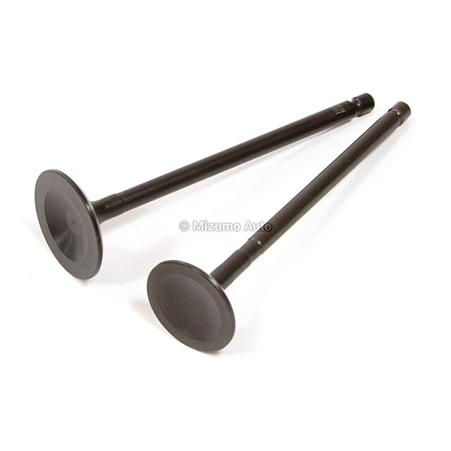 Válvulas de escape de admisión aptas para 93-05 Mitsubishi Eagle Dodge Chrysler 2.4L SOHC 4G64 Foto 3 de 4