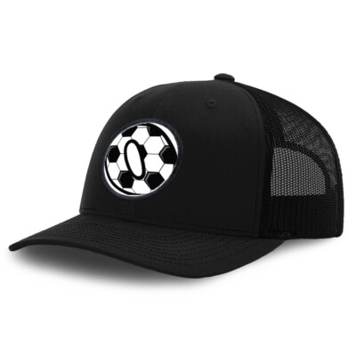 Patch Hat Trucker Baseball Cap Soccer O Letter Alphabet Dad Hat for Men & Women
