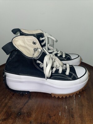 JW ANDERSON x CONVERSE RUN STAR HIKE HI BLACK SIZE