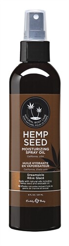 Earthly Body Hemp Seed Moisturizing Spray Oil 8oz - Dreamsic