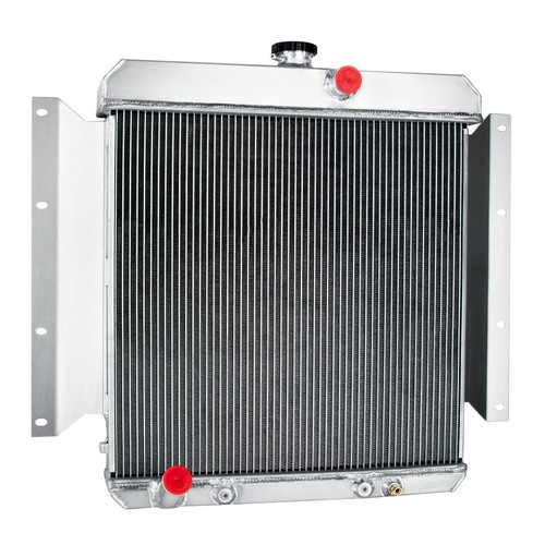 4 Row Aluminum Radiator For 1961-1969 62 63 64 65 Dodge D100 Pickup V8 ...
