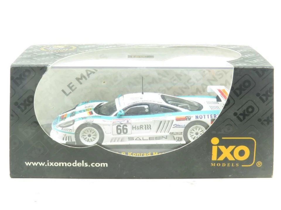 Ixo литой LMM043 Saleen S7-R Konrad #66 Le Mans 2002 масштаб 1:43 в коробке - Изображение 2 из 4