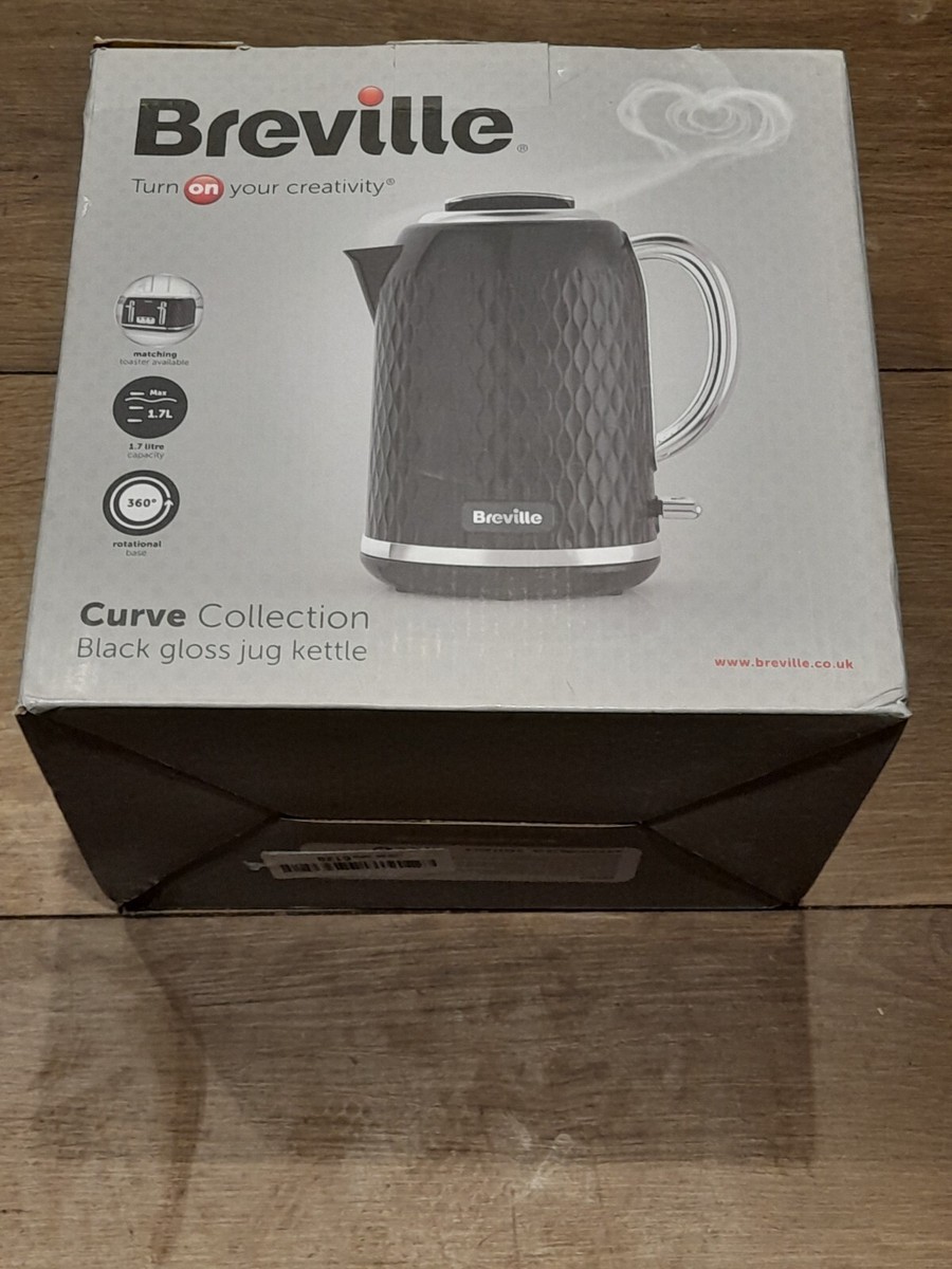 Breville Curve Collection Black Gloss Jug Kettle