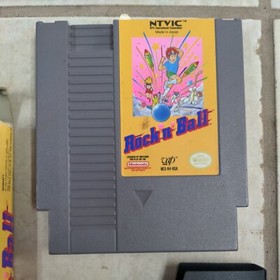Rock 'n' Ball WITH BOX (Nintendo Entertainment System, NES, 1990)