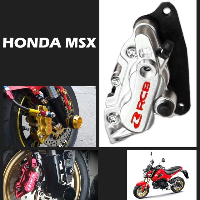 WHITE CALIPER FRONT BRAKE ALUMINIUM FIT FOR HONDA GROM MSX 125 MSX SF