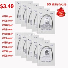 10pcs Dental Orthodontic Super Elastic Niti Arch Wire Round Ovoid Form USA
