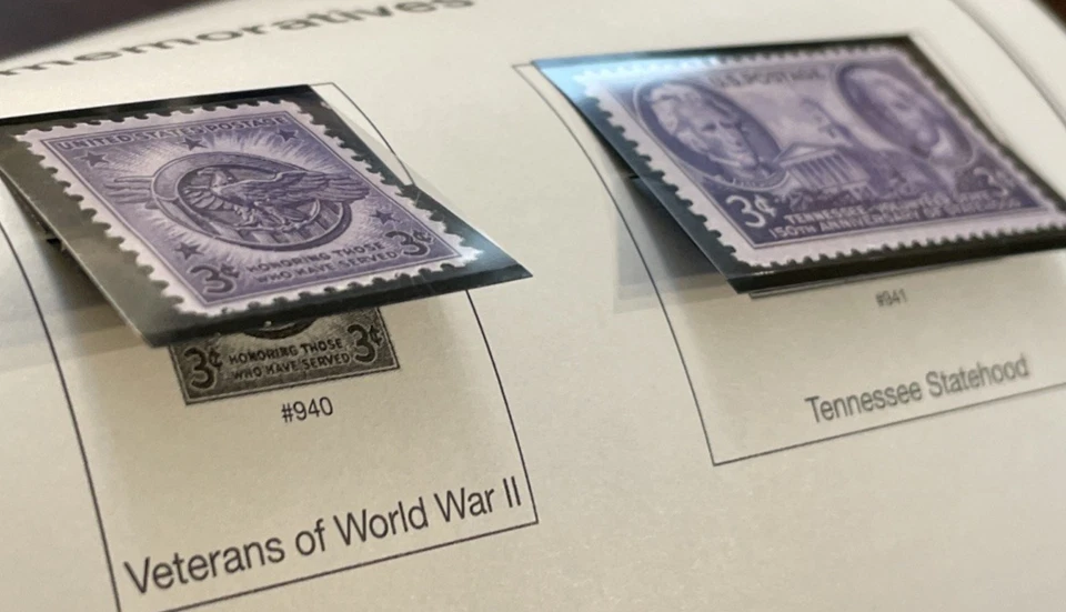 1946 issue Set of 2 Scott #940-41 MNH - Image 2 of 2