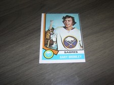 1974-75 O-Pee-Chee #7 Gary Bromley