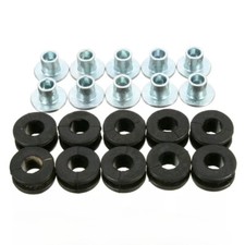 Kit de bujes de perno ojales de goma para tanque de combustible de gasolina para motocicleta para Honda Yamaha 10 un.