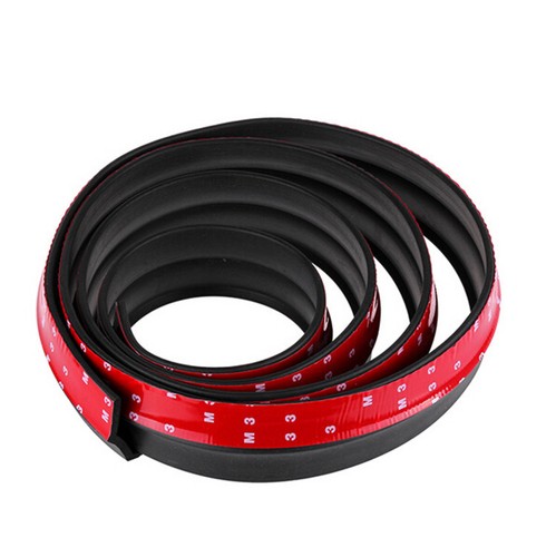 Labio de parachoques delantero de 2,5 M - Protector de barbilla divisor alerón carrocería coche - Imagen 6 de 7