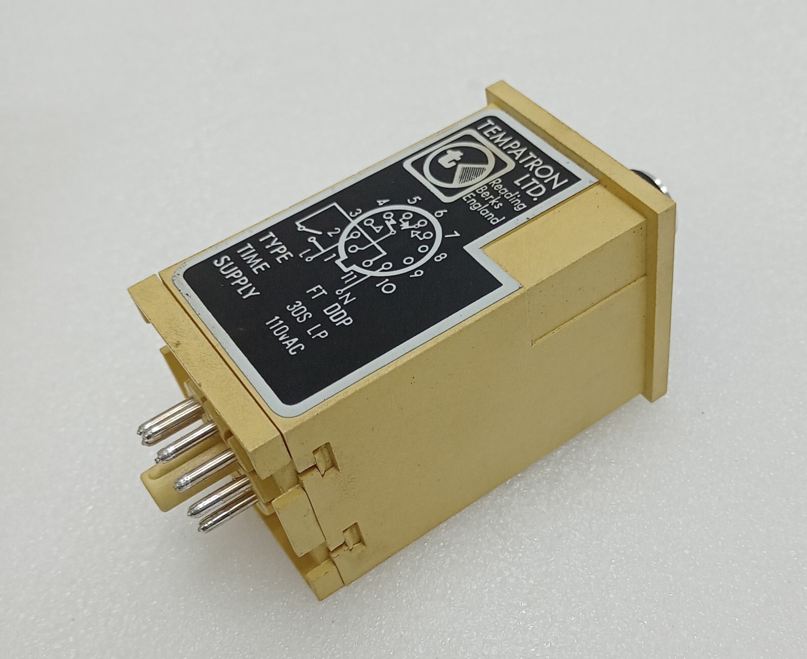 Tempatron timer ft ddp 30s lp 110vac expedite ebay