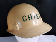 Jackson Co. Hard Hat Fiberglass CHIEF Yellow Type SC-10 USA Suspension 
