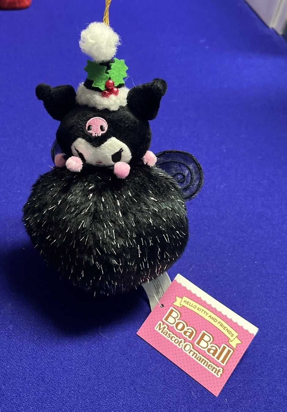 Sanrio Kuromi Plush Mascot Ornament