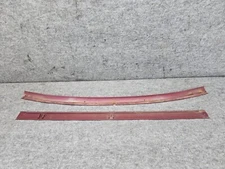 1992-96 FORD F150 F250 F350 UPPER FRONT & REAR WINDOW HEADLINER TRIM RED OEM V17