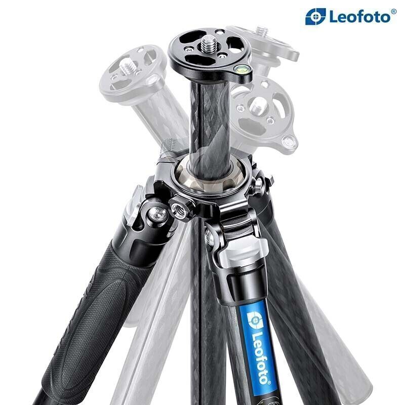 Leofoto Carbon Fiber Video Tripod LV-324C 4 Section with Center 