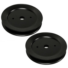 2PK 42" Mower Deck Mandrel Pulleys Fits Craftsman 173436 153535