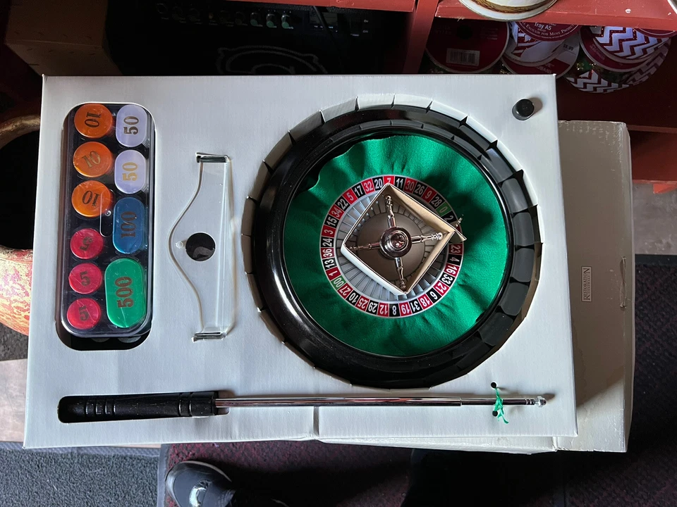 Restoration Hardware  MONTE CARLO ROULETTE SET NEW NIB - Image 4 of 4