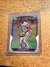 2023 Bowman Chrome 1st Bowman Mega Box Mojo Refractor # BCP-169 Edwin Solano