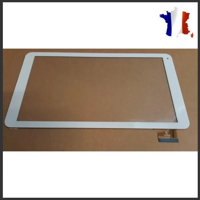 Vitre tactile pour Logicom L-Ement Tab 1001 1040 1043 HK10DR2496 blanche