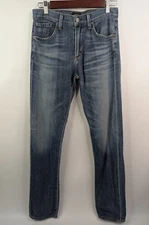 Agolde Jeans Women's Size 29 Slim Fit Med Wash Blue Denim Mid-Rise USA Cotton
