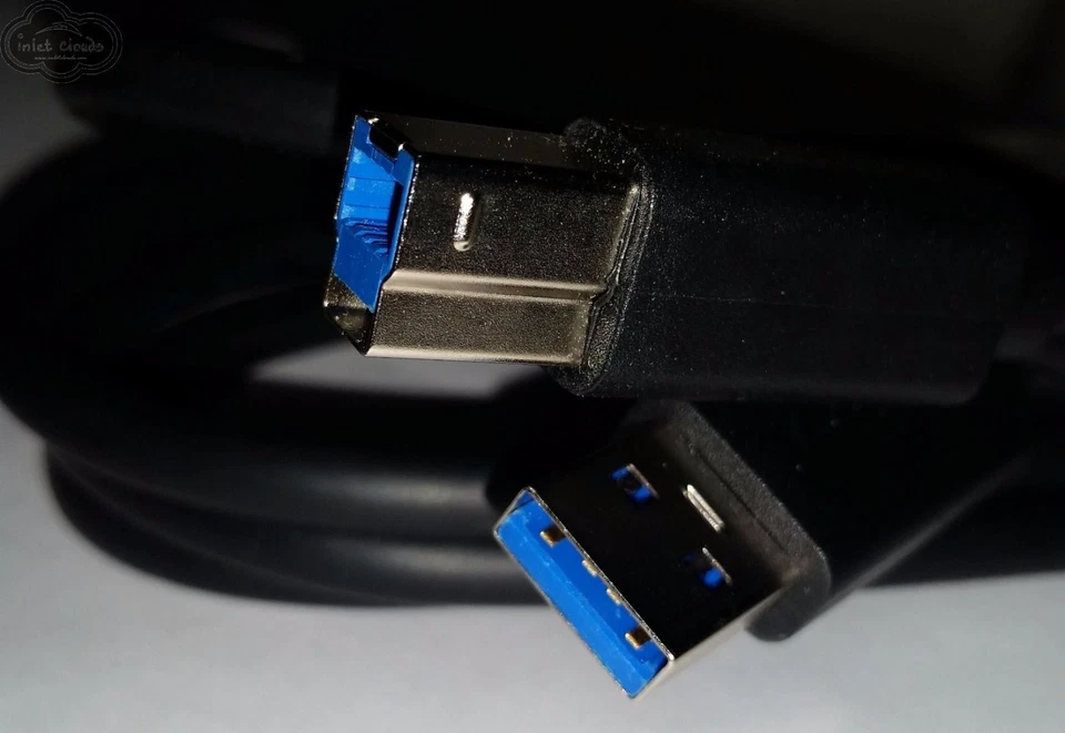 Fujitsu fi-7160 fi-7260 USB 3.0 Super Speed 5Gbps USB Cable 6Ft - Image 2 of 4