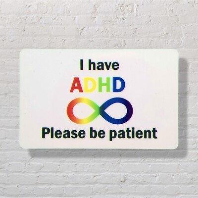 ADHS Awareness Card FREE UK  