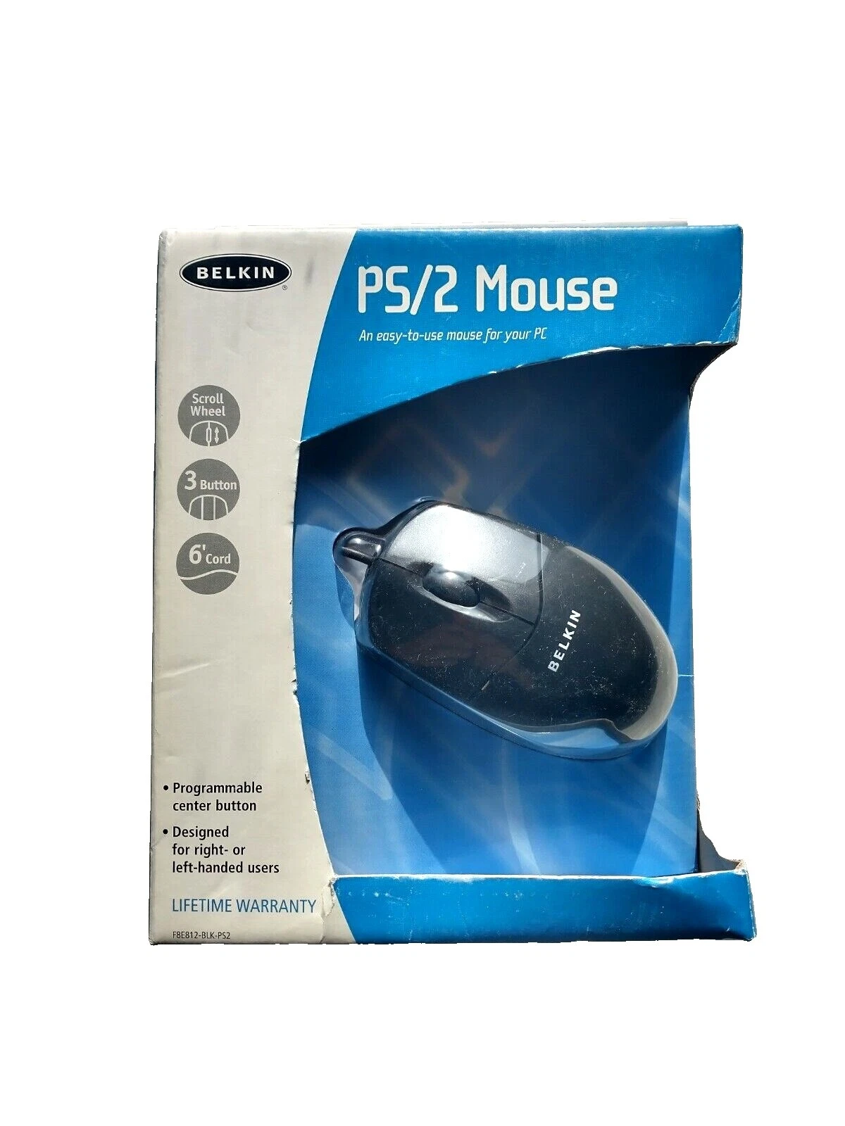 Ordenador con Cable Negro Belkin Mouse, Trackball y paneles Táctiles