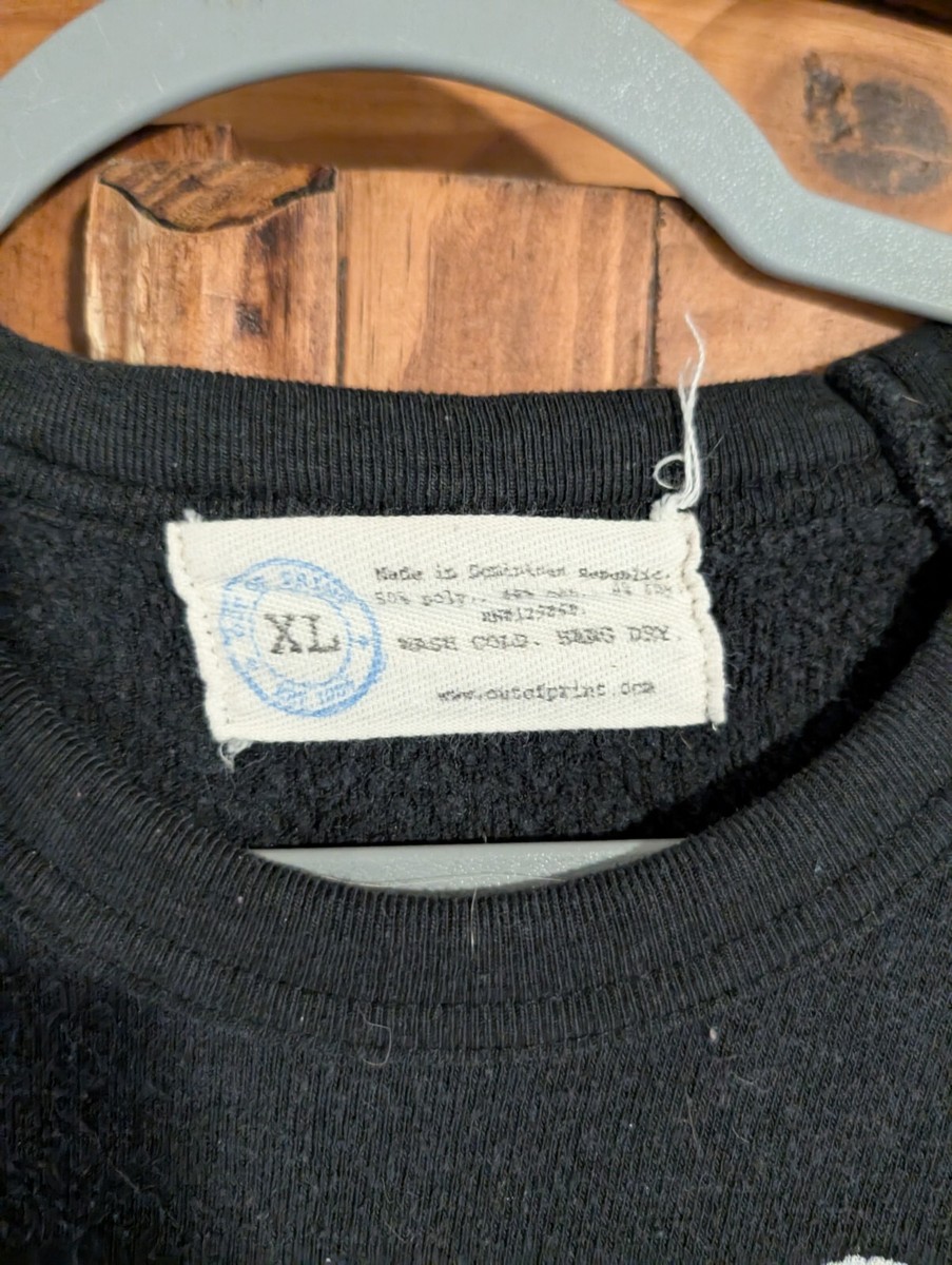 [Out of Print] Frederick Douglass / Once You Learn to Read Sweatshirt (Black) - フレデリック・ダグラス スウェット Out Of Print Co. Frederick Douglass Reading Book Sweatshirt