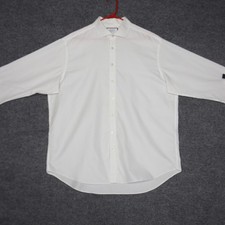 Charles Tyrwhitt Dress Shirt Mens 17.5 34 White Classic Fit Non-Iron Long Sleeve