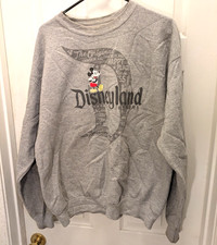 Disney Parks Mickey Mouse Disneyland Resorts Sweatshirt Large Hanes