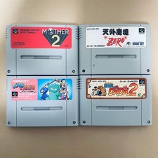 Famicom Super Famicom Software Set Four Game Collection SFC - Japan Version