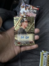 Marketplace image: 2022 Stadium Club Heston Kjerstad Chrome Auto Superfractor 1/1 Rookie Card