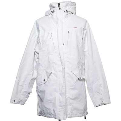 Didriksons, Regenjacke, Herren, Größe: 48, Weiß, Polyamid/Polyester #AM3