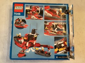 LEGO WORLD CITY FIRE COMMAND CRAFT, SET 7046!!