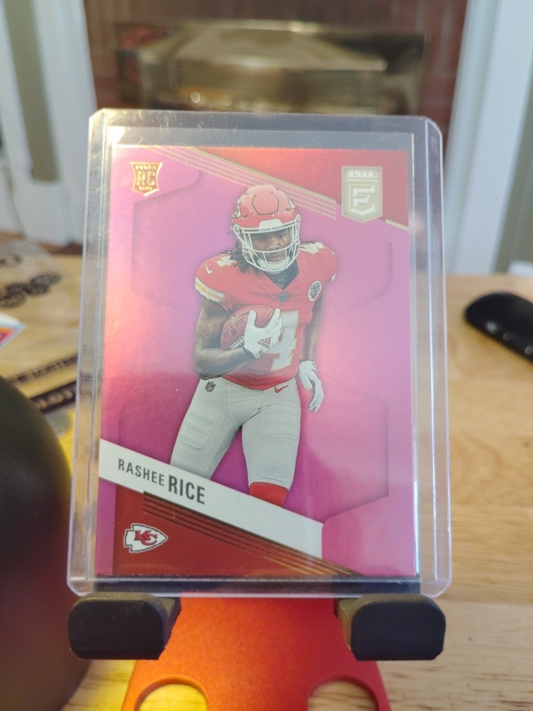 2023 Panini Donruss Elite - Rookies Rashee Rice #177 Pink (RC)