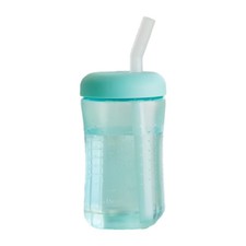 Squeezable Toddler Straw Cup 7oz Silicone Sippy Transition Training Cup 6