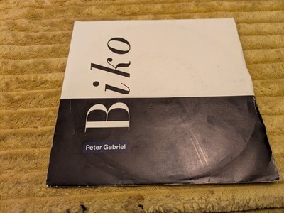 PETER GABRIEL-BIKO/NO MORE APARTHEID PGS6(1987) VG+/VG+ 7 INCH PICTURE SLEEVE