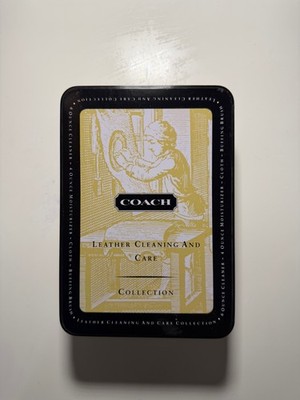 Vintage Coach Leather Cleaning and Care Collection Kit  Made in USA