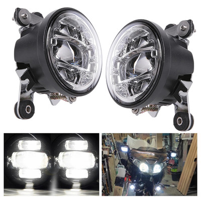 LED Nebelscheinwerfer Licht W/Montagehalterung Für Honda Goldwing GL1800 06-2017