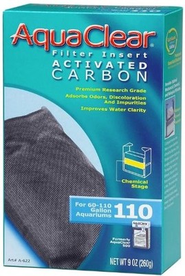 Aquarium, Aquaclear Activated Carbon Filter Inserts (110 Power Filter)