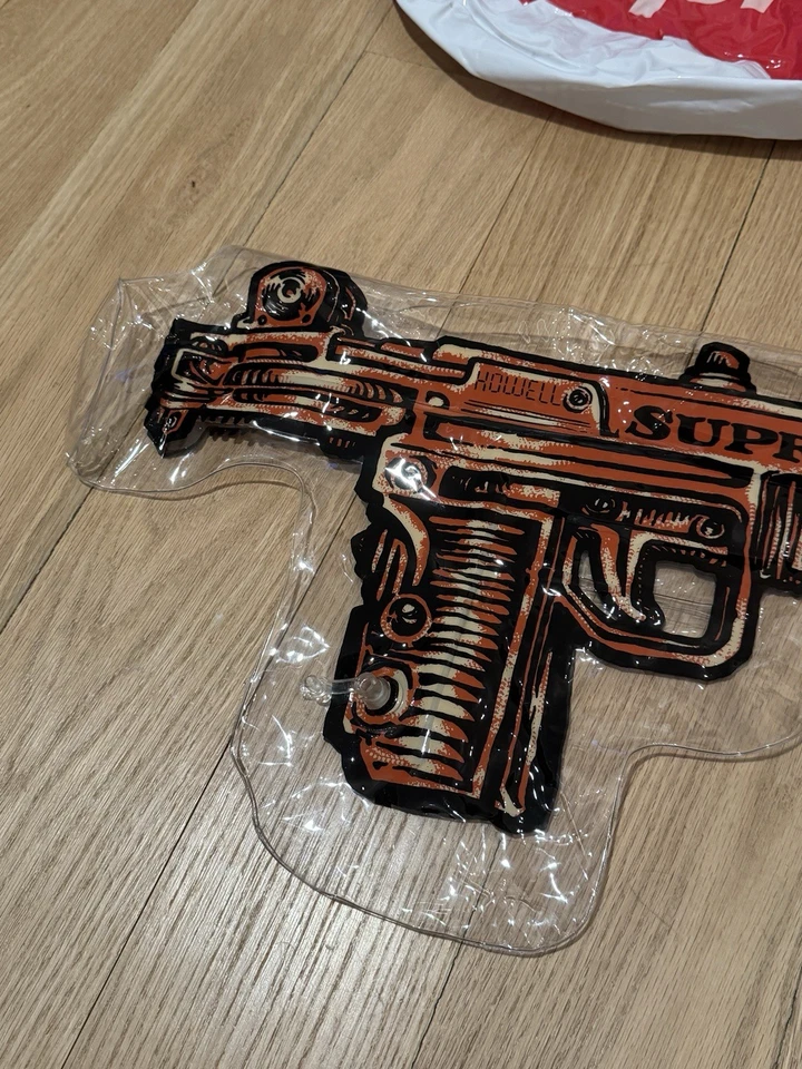 Supreme Uzi Inflatable & Beach Ball Lot of 2 (SS19 & SS15) Collectible NEW - Image 2 of 4