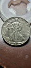 1943 D CH AU Walking Liberty Half Dollar.                                   T176