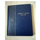 Whitman Liberty Dimes 1892-1916 Coin Folder/Album Barber Dimes. Complete Set