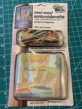 Vintage 1978 Open Door Enterprises Embroidery Embroiderette Kit Boat Harbor 2913