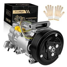 Air Conditioner Ac Compressor With Clutch Compatible With Mini Cooper 2007