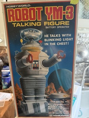 Lost in Space Robot YM-3 Masudaya Boxed 1985 Vintage 16'' Tall Model MIB
