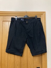 MENS 2XL BLACK COTTON SHORTS, SOULCAL & CO